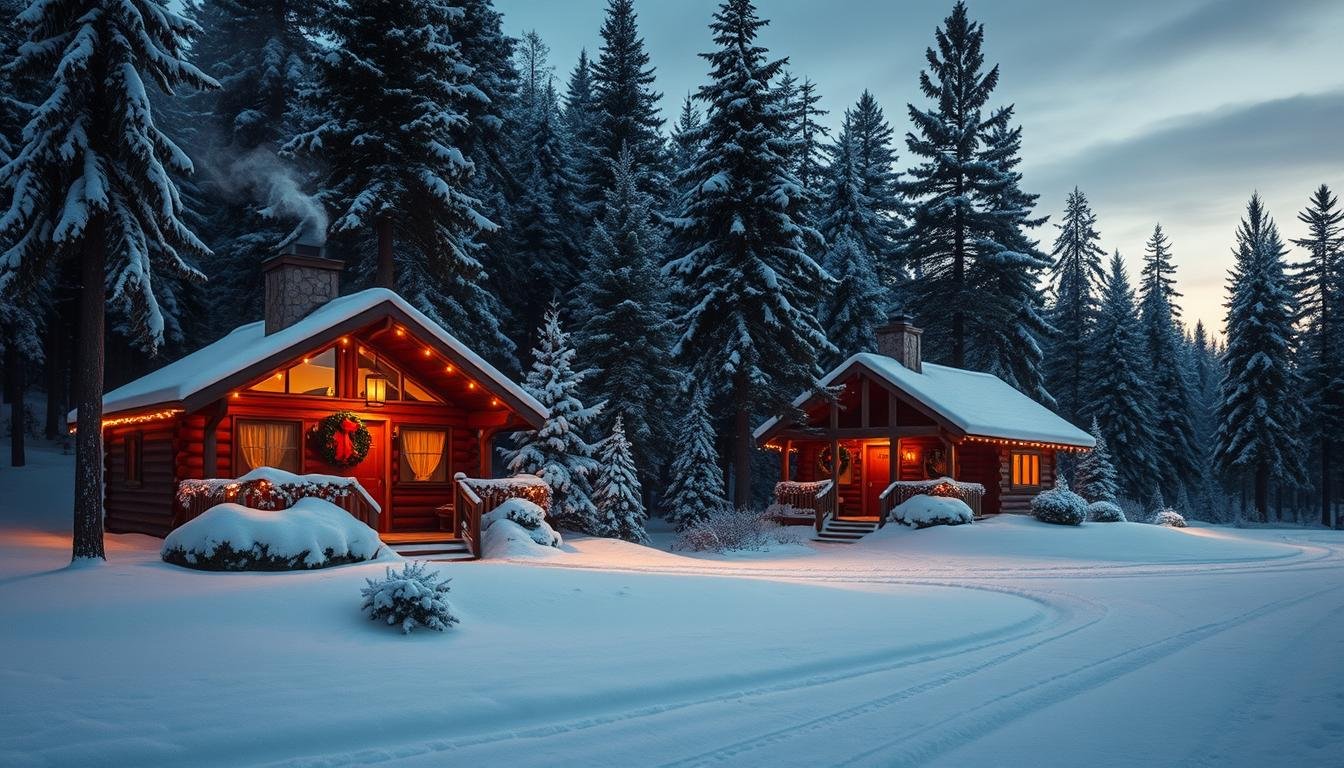 Christmas Cabins