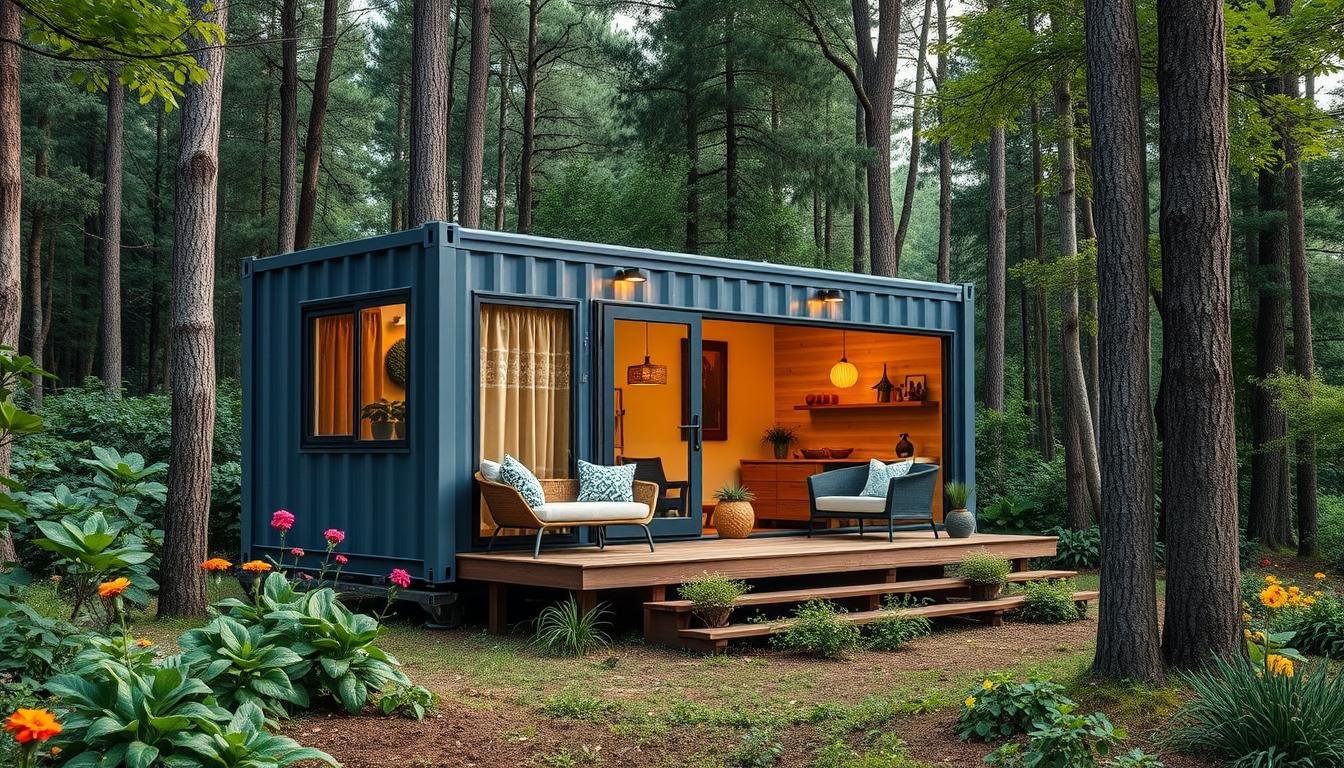 Cozy Wonderful and Peaceful Container House