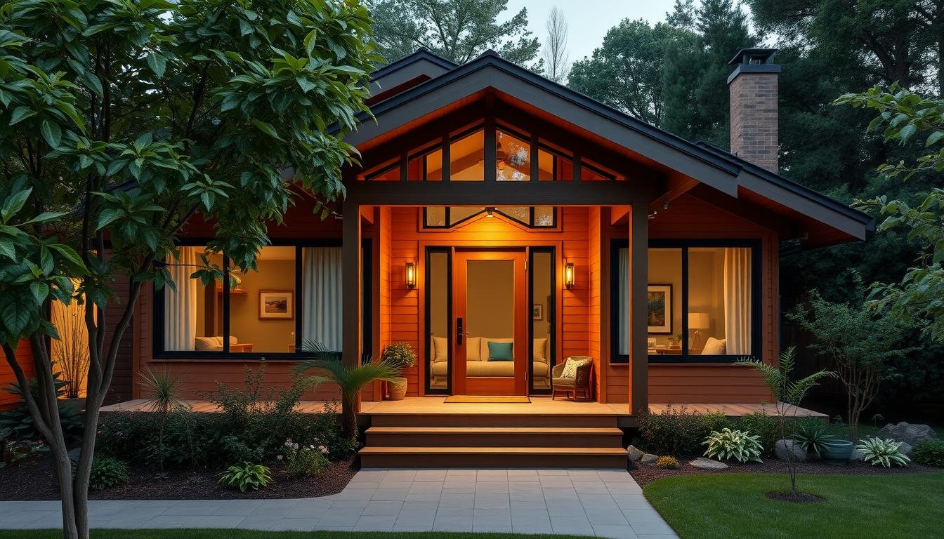 Cozy and Elegant Modern Bungalow House