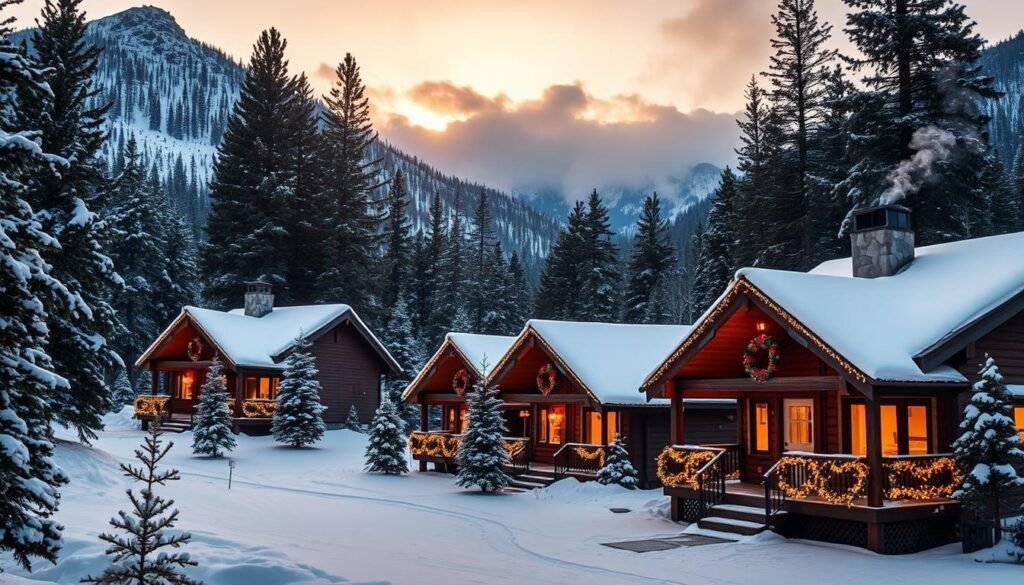 luxury christmas cabins