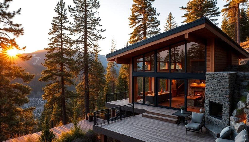 modern mountain retreats