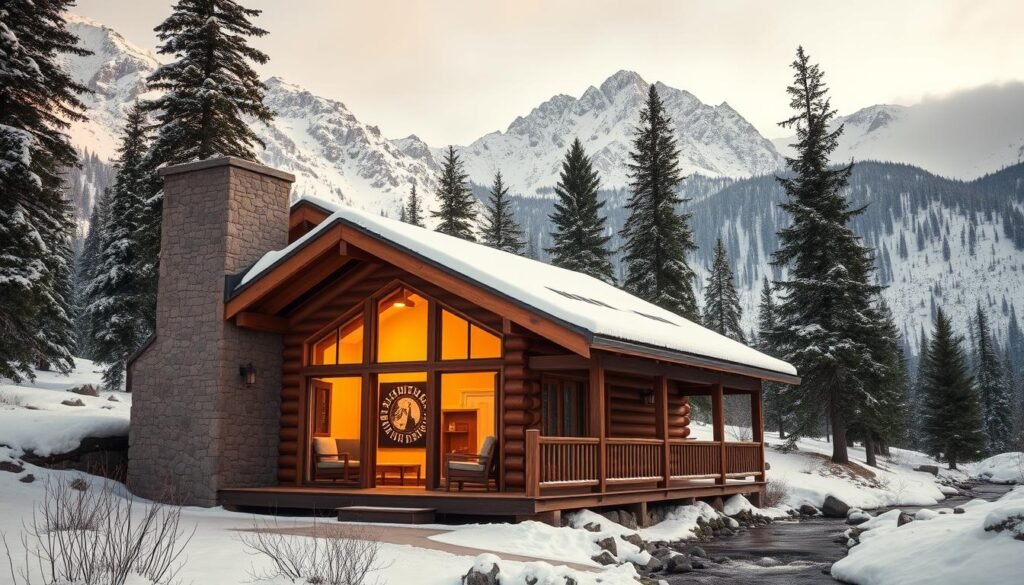 mountain cabin architecture