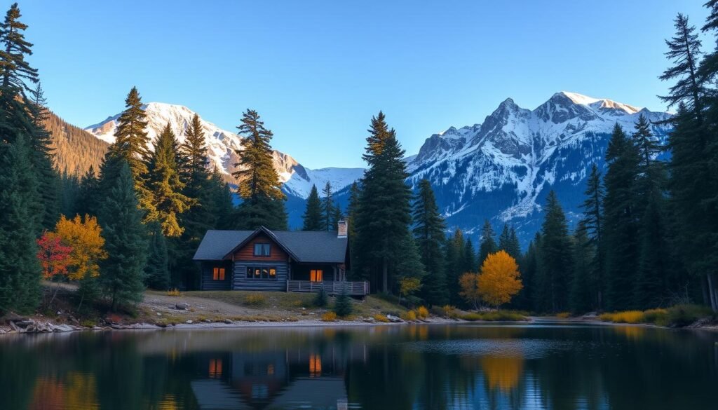 mountain cabin destination