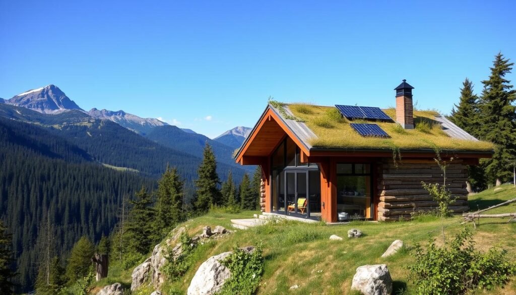 sustainable cabin construction